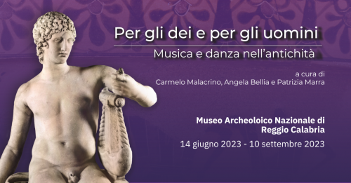 Al MArRC la mostra "Per gli dei e per gli uomini. Musica e danza del mondo antico"