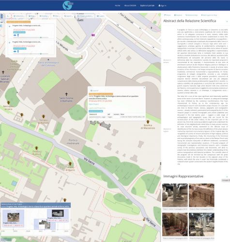 D4Science a supporto del geoportale nazionale dell'archeologia
