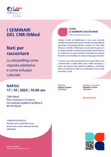 Nati per raccontare. Lo storytelling come risposta adattativa e come sviluppo culturale