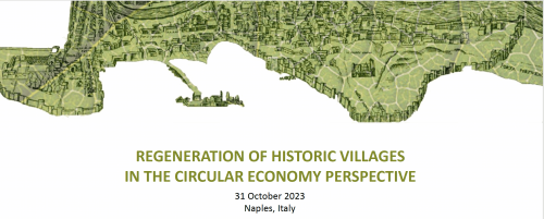 Regeneration of historic villages in the circular economy perspective