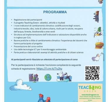 "Teaching green". Guida pratica all'insegnamento del cambiamento climatico