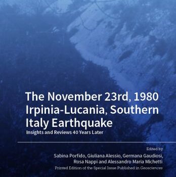 Un volume speciale sul terremoto del 23 novembre 1980