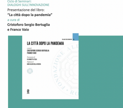 Presentazione del libro "La città dopo la pandemia"