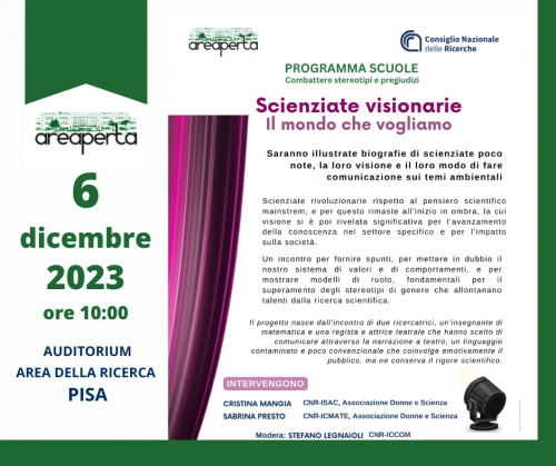 Scienziate visionarie. Il mondo che vogliamo
