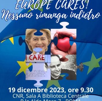 Europe cares! Nessuno rimanga indietro