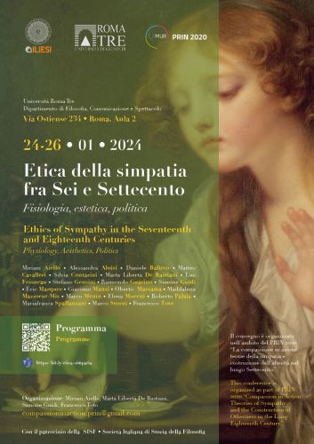 Etica della simpatia fra Sei e Settecento. Fisiologia, estetica, politica | Ethics of Sympathy in the Seventeenth and Eighteenth Centuries. Physiology, aesthetics, politics