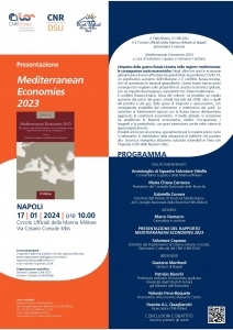 Presentazione del rapporto "Mediterranean Economies 2023"
L'impatto della guerra Russia-Ucraina nella regione mediterranea:
le conseguenze socio-economiche