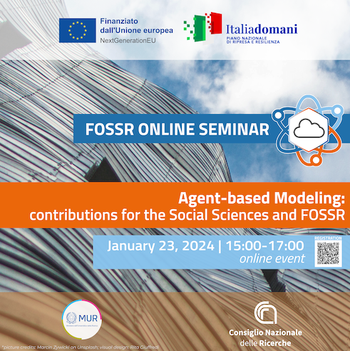Le potenzialità dell'Agent-based Modeling per le scienze sociali: seminario online FOSSR