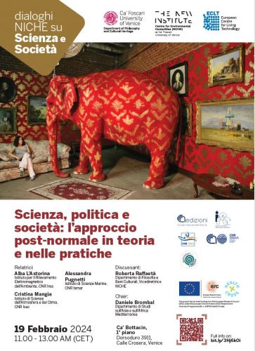 Dialoghi NICHE su Scienza e Società: appuntamento con "Scienziati in affanno?"