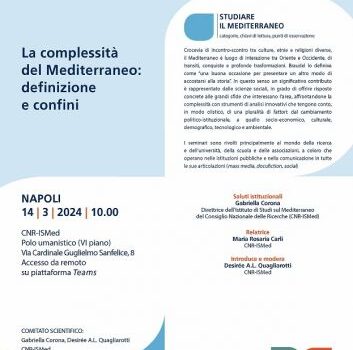 La complessità del Mediterraneo: definizione e confini