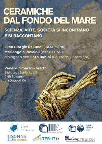 Ceramiche dal fondo del mare: scienza, arte, società si incontrano e si raccontano