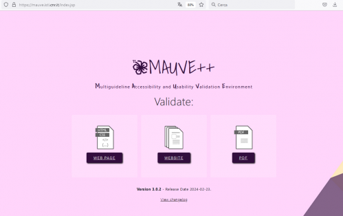 Con MAUVE++ nuovi strumenti per la valutazione dell'accessibilità di siti e documenti digitali