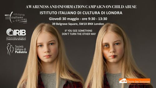 "Invisibile agli occhi" - Campagna di informazione e sensibilizzazione contro gli abusi sui minori
