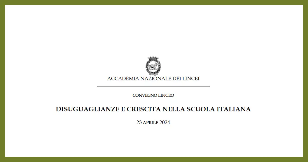 Intervento del Direttore CNR DSU Salvatore Capasso al Convegno dell’Accademia dei Lincei