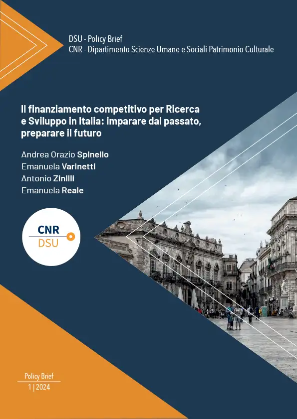Competitive funding for R&D in Italy: learning from the past, preparing for the future