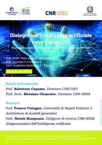Dialoghi sull'intelligenza artificiale - III incontro