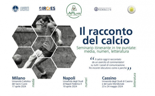 Il racconto del calcio. Seminario itinerante in tre puntate: i media