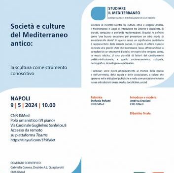 Società e culture del Mediterraneo antico: la scultura come strumento conoscitivo