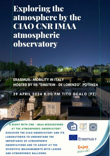 Enjoy science! Studenti francesi all'osservatorio CIAO del Cnr-Imaa