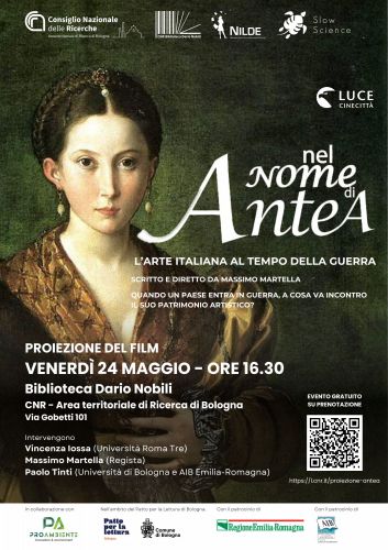 Proiezione del film "Nel nome di Antea - L'arte italiana al tempo della guerra"