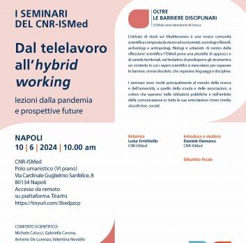 Dal telelavoro all'"hybrid working": lezioni dalla pandemia e prospettive future