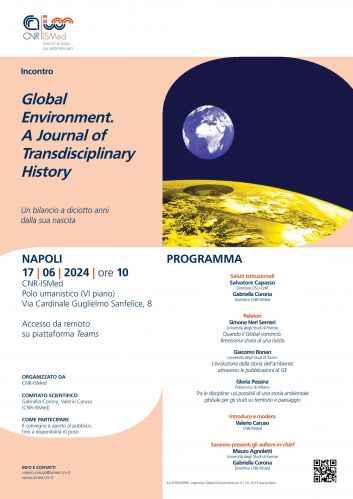 Global Environment. A Journal of Transdisciplinary History: Un bilancio a diciotto anni dalla sua nascita