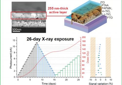 Film submicrometrici di perovskite per rivelatori di raggi X auto-alimentati ad altissima stabilità operativa