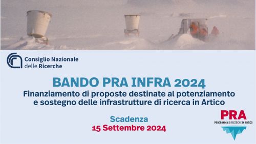 Pubblicato il Bando PRA per le infrastrutture di ricerca in Artico