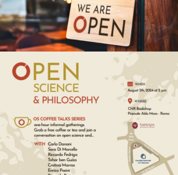 We are Open! Open science and...