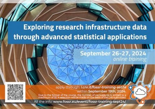 FOSSR Online Training: exploring research infrastructure data through advanced statistical applications