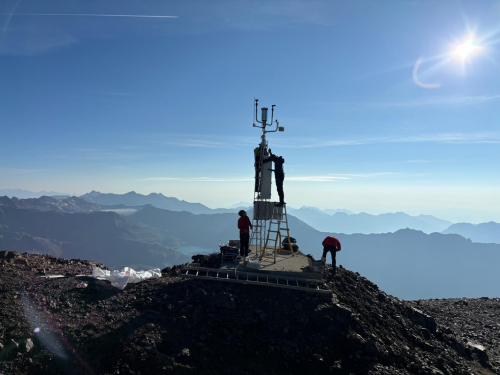 Rifugi Sentinella del clima e dell'ambiente: al Rifugio Vioz Mantova la stazione meteo più elevata delle Alpi orientali