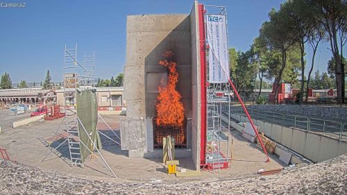 CNR-ITC: Fire on Facade