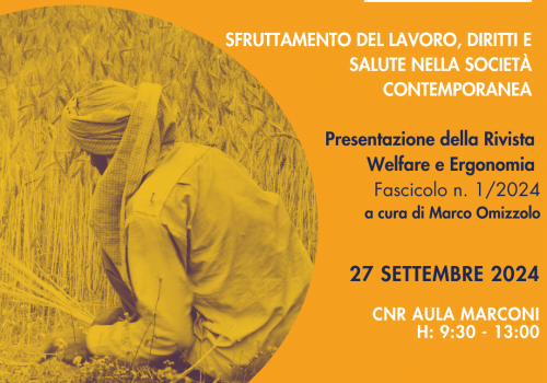 Sfruttamento del lavoro, diritti e salute nella società contemporanea