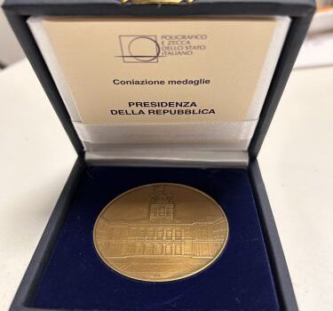 Medaglia del Presidente della Repubblica assegnata a RemTech 2024