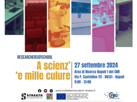 A scienz' e mille culure: la rete CNR-CREO per RESEARCHERS@SCHOOL di STREETS