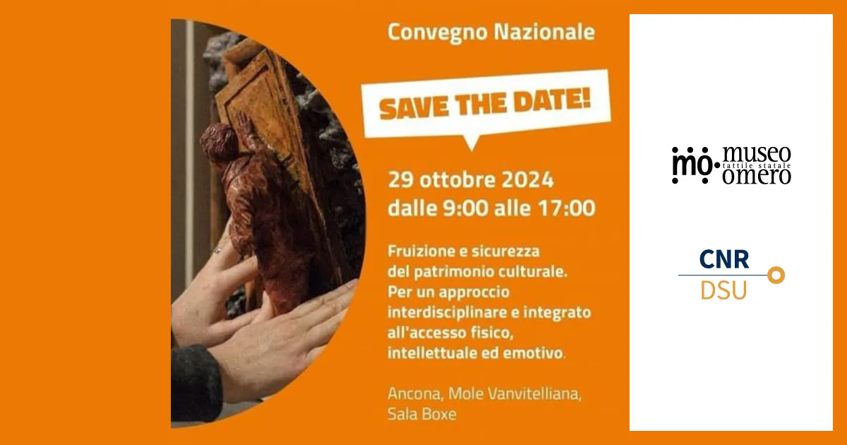 Convegno nazionale sulla fruizione e sicurezza del patrimonio culturale