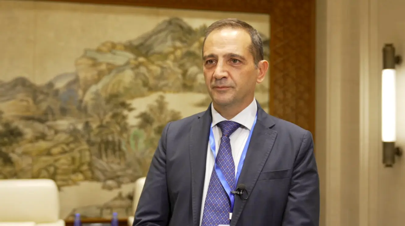 frame dell'intervista video a Salvatore Capasso