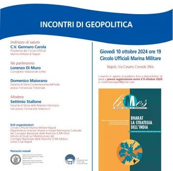 Presentazione di "Bharat, la strategia dell'India", l'ottavo volume del 2024 di Limes