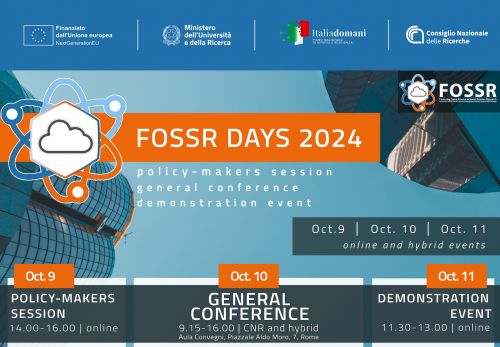 Seconda edizione dei FOSSR Days: il punto sullo sviluppo dell'Open Cloud e dei suoi servizi
