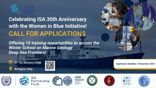 Aperta la call per "Women in Blue: training opportunities in ocean science"
