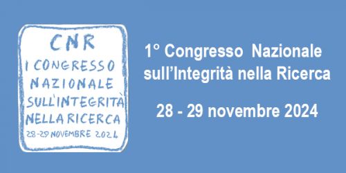 Aperta la call per presentare il poster al 1° Congresso Nazionale sull'Integrità nella Ricerca