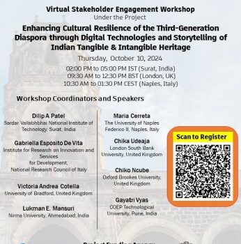 Virtual Stakeholder Engagement Workshop on Digital Technologies and Storytelling of Indian Tangible and Intangible Heritage