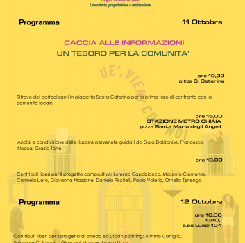 Workshop di design e autocostruzione S. Caterina da Siena