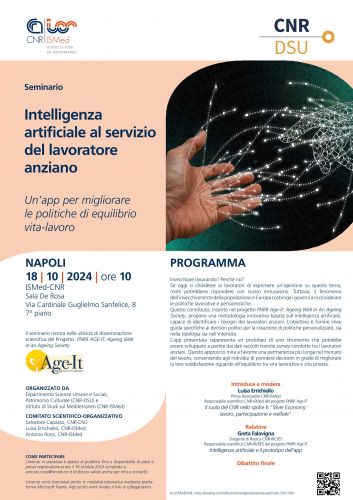 Intelligenza artificiale al servizio del lavoratore anziano: un'app per migliorare le politiche di equilibrio vita-lavoro