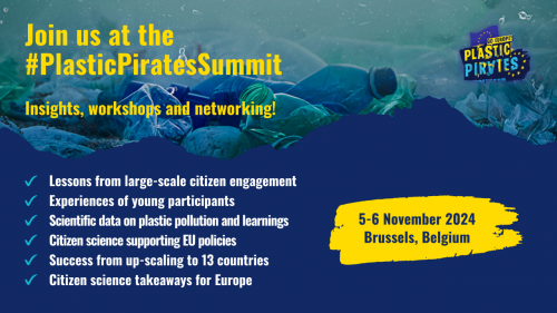 Summit Plastic Pirates - Go Europe! 2024: il Cnr guida la delegazione Italiana della citizen science