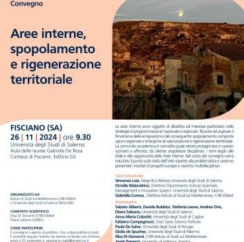 Aree interne, spopolamento e rigenerazione territoriale