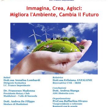 Seminario "Immagina, Crea, Agisci: Migliora l'Ambiente, Cambia il Futuro!