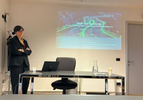 Seminario della Presidente Carrozza all'Università di Bergamo