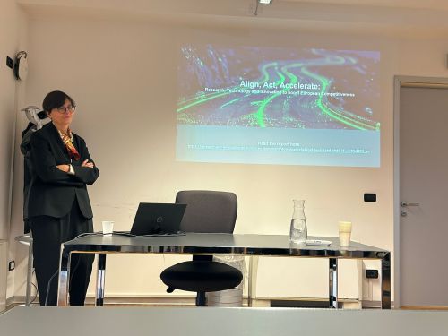 Seminario della Presidente Carrozza all'Università di Bergamo