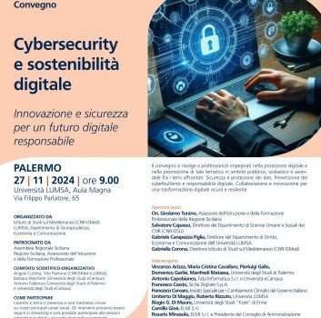 Cybersecurity e sostenibilità digitale. Innovazione e sicurezza per un futuro digitale responsabile